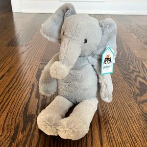 NWT Jellycat Small Bobbie Elly Snugglet - Retired